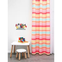 Material Perdele Și Draperii obscuritate  - galben/roz, Basics, textil (150cm)