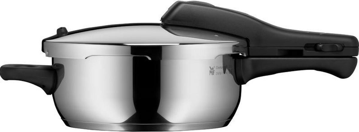 SCHNELLKOCHTOPF Perfect 3,0 L  - Edelstahlfarben, Basics, Metall (22cm) - WMF
