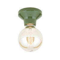 DECKENLEUCHTE Frost 9,5/5,5 cm   - Grün, LIFESTYLE, Keramik (9,5/5,5cm)