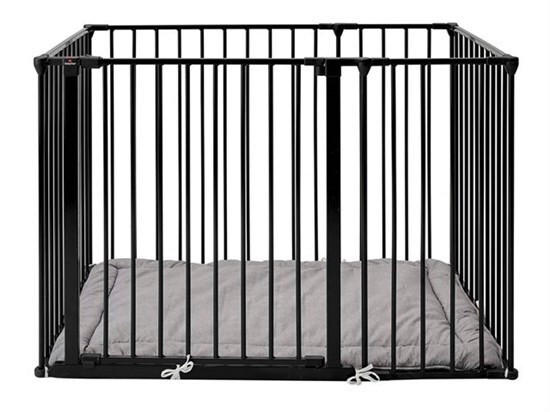 LAUFGITTER OLAF  - Schwarz, Basics, Metall (102/70,5cm) - Baby Dan