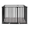 LAUFGITTER OLAF  - Schwarz, Basics, Metall (102/70,5cm) - Baby Dan