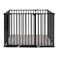 LAUFGITTER OLAF  - Schwarz, Basics, Metall (102/70,5cm) - Baby Dan