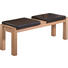 SITZBANK Eiche massiv - LIFESTYLE, Holz (140/45/35cm) - Celina Home
