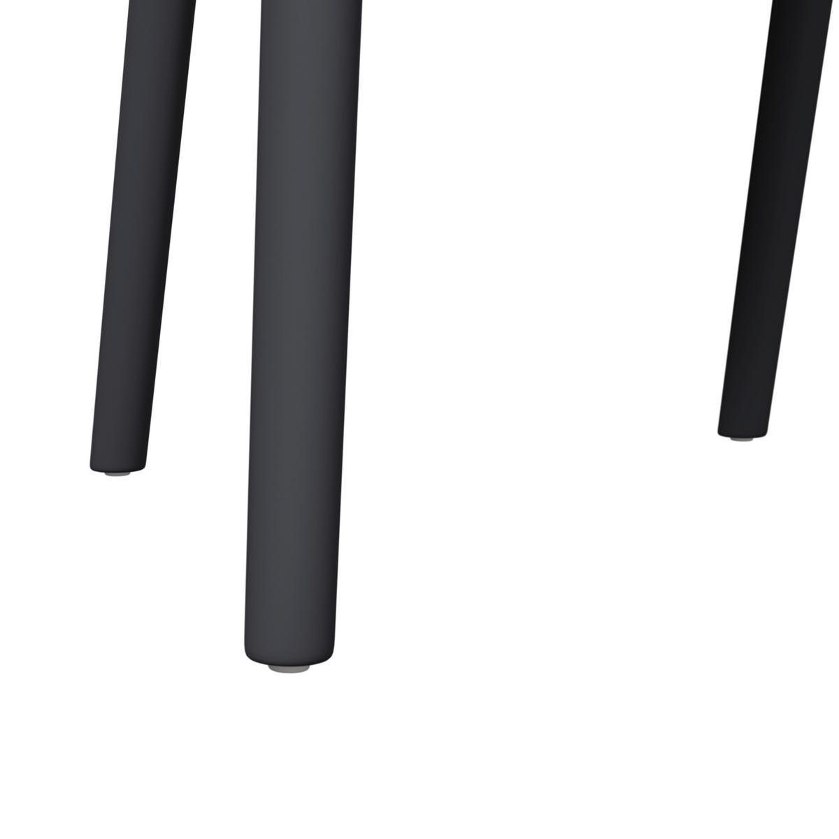 STAPELSESSEL in Kunststoff, Textil Anthrazit  - Anthrazit, Basics, Kunststoff/Textil (55/80/60cm) - Ambia Garden