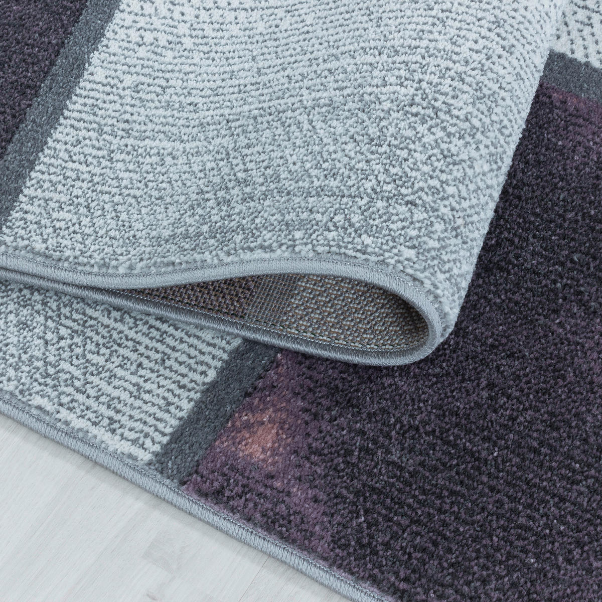 TKANI TEPIH 140/200 cm   ljubičasta  Ottawa 4201 lila  - ljubičasta, Design, tekstil (140/200cm)