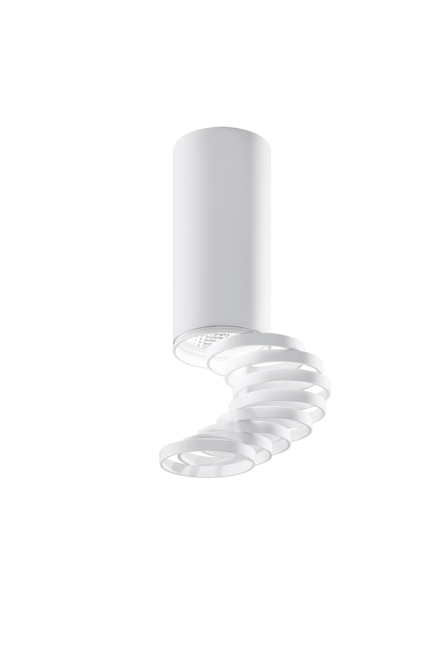 TAKLAMPA Tube 6/6/30 cm  - vit, Design, metall (6/6/30cm)