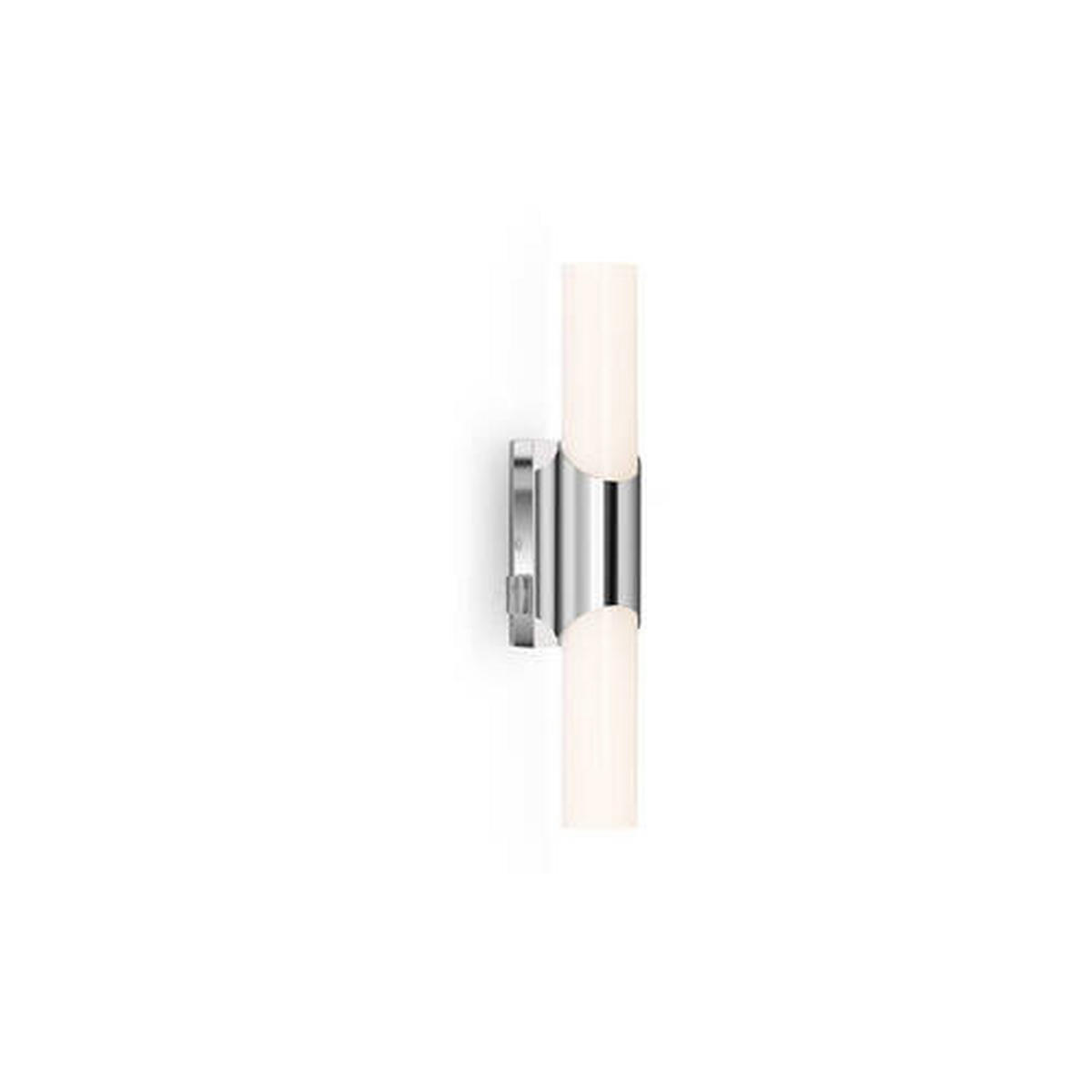KUPAONSKA SVJETILJKA ZIDNA Klak  - boje kroma, Basics, metal/plastika (32/6,5cm)