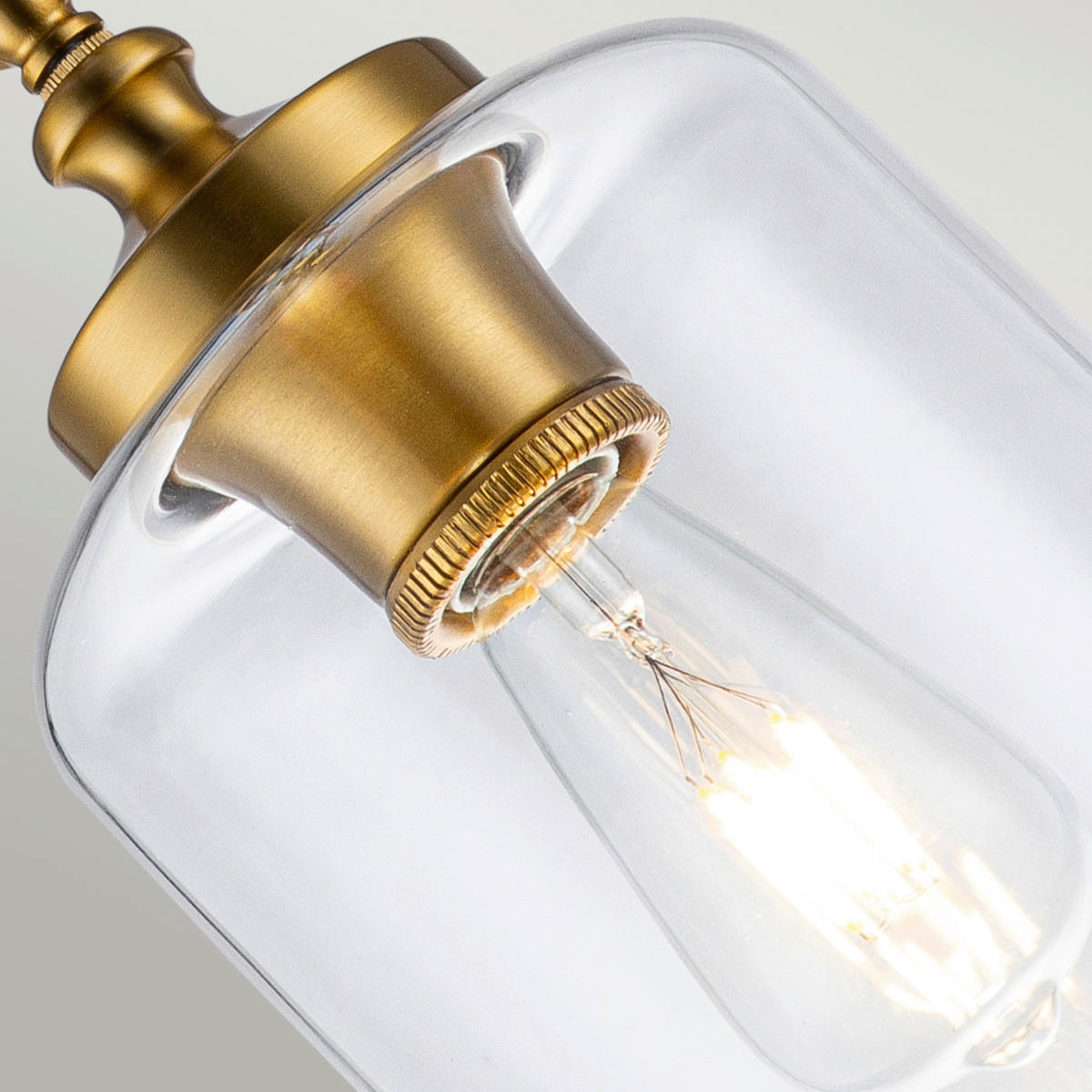 HÄNGELEUCHTE 16.5/48.3 cm    - Messingfarben, Konventionell, Metall (16.5/48.3cm) - Elstead Lighting