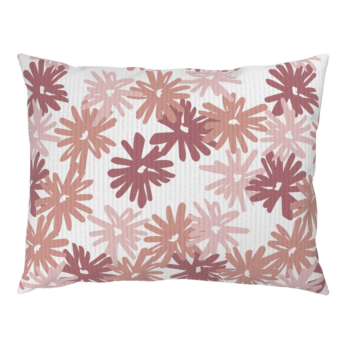 BETTWÄSCHE 2-teilig Seersucker 140/200 cm  - Rot, KONVENTIONELL, Textil (140/200cm) - Esposa