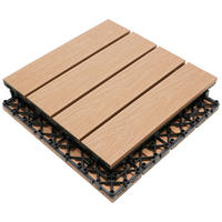 TERRASSENFLIESE 11 Stück  - Ahornfarben, KONVENTIONELL, Holzwerkstoff (30/30/2,1cm) - Ambia Garden