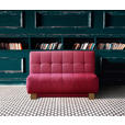 SCHLAFSOFA Juice in Rot  - Rot/Naturfarben, Design, Holz/Textil (125/92/102cm) - Novel