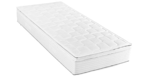 TASCHENFEDERKERNMATRATZE 140/200 cm Höhe ca. 26 cm  - Weiß, Basics, Textil (140/200cm) - Novel