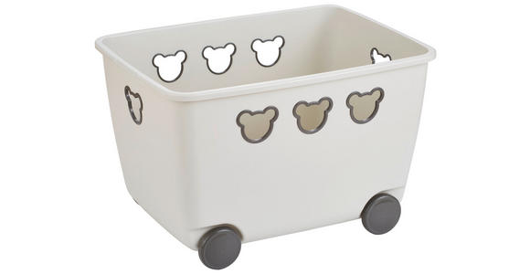 SPIELZEUGBOX 53,4/39,8/37 cm - Beige, Basics, Kunststoff (53,4/39,8/37cm) - My Baby Lou