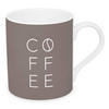 KAFFEEBECHER  350 ml   - Cappuccino, Basics, Keramik (8,5/9,5cm) - PPD