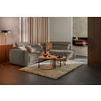 ECKSOFA in Chenille Hellbraun  284/205 cm  - Hellbraun/Schwarz, Design, Kunststoff/Textil (284/205cm) - Xora