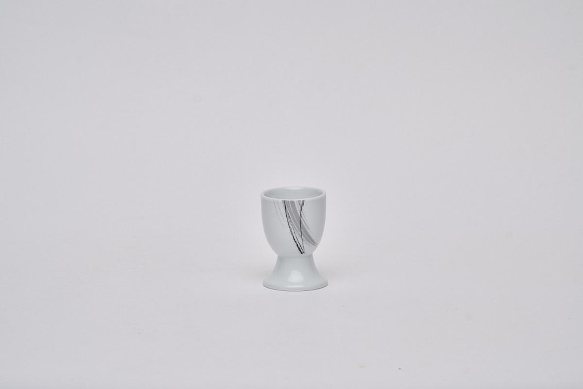 KOMPLETT SERVIS Roma 62 delar  - vit/grå, Basics, keramik - Novel