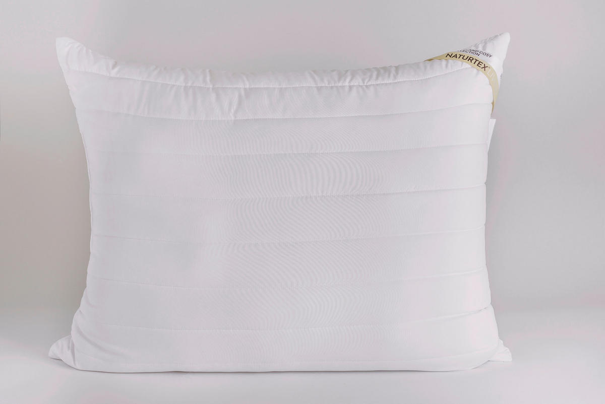 PÁRNA  Clima Control  - fehér, Basics, textil (70/90/10cm) - Naturtex