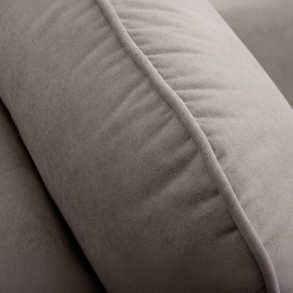 SESSEL in Mikrofaser Taupe  - Taupe/Buchefarben, Design, Holz/Textil (88/110/92cm) - Livetastic