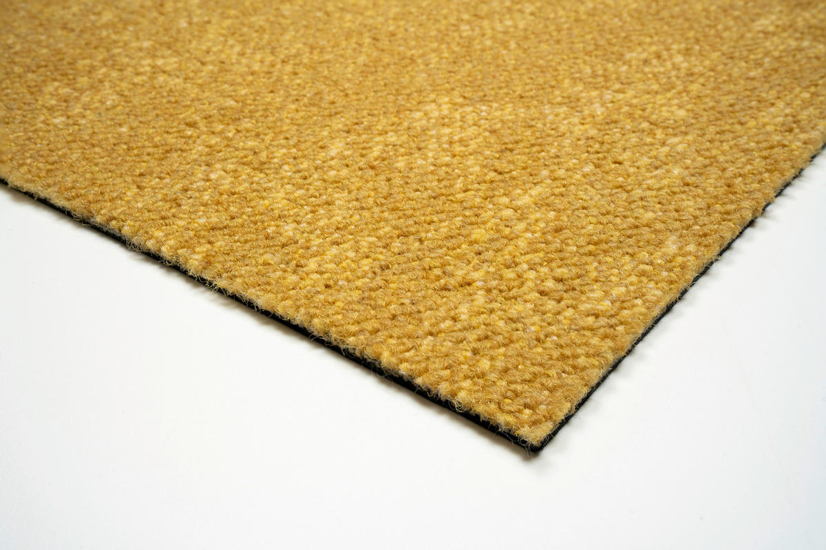 TEPPICHFLIESE 50/50 cm  in Hellgelb  - Hellgelb, Basics, Textil (50/50cm)