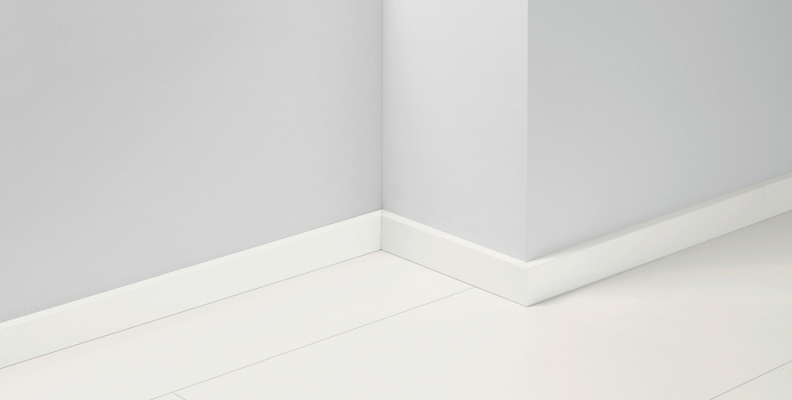 SOCKELLEISTE - Weiß, Basics, Holz (220/1,6/5,0cm) - Parador