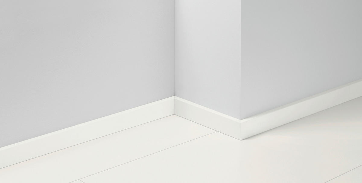 SOCKELLEISTE - Weiß, Basics, Holz (220/1,6/5,0cm) - Parador