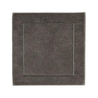 BADEMATTE London 60/60 cm  - Dunkelgrau, Basics, Kunststoff/Textil (60/60cm) - Aquanova