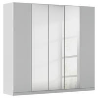 FALTTÜRENSCHRANK 226/210/54 cm 5-türig Grau  - Grau, Holzwerkstoff (226/210/54cm) - Rauch Möbel