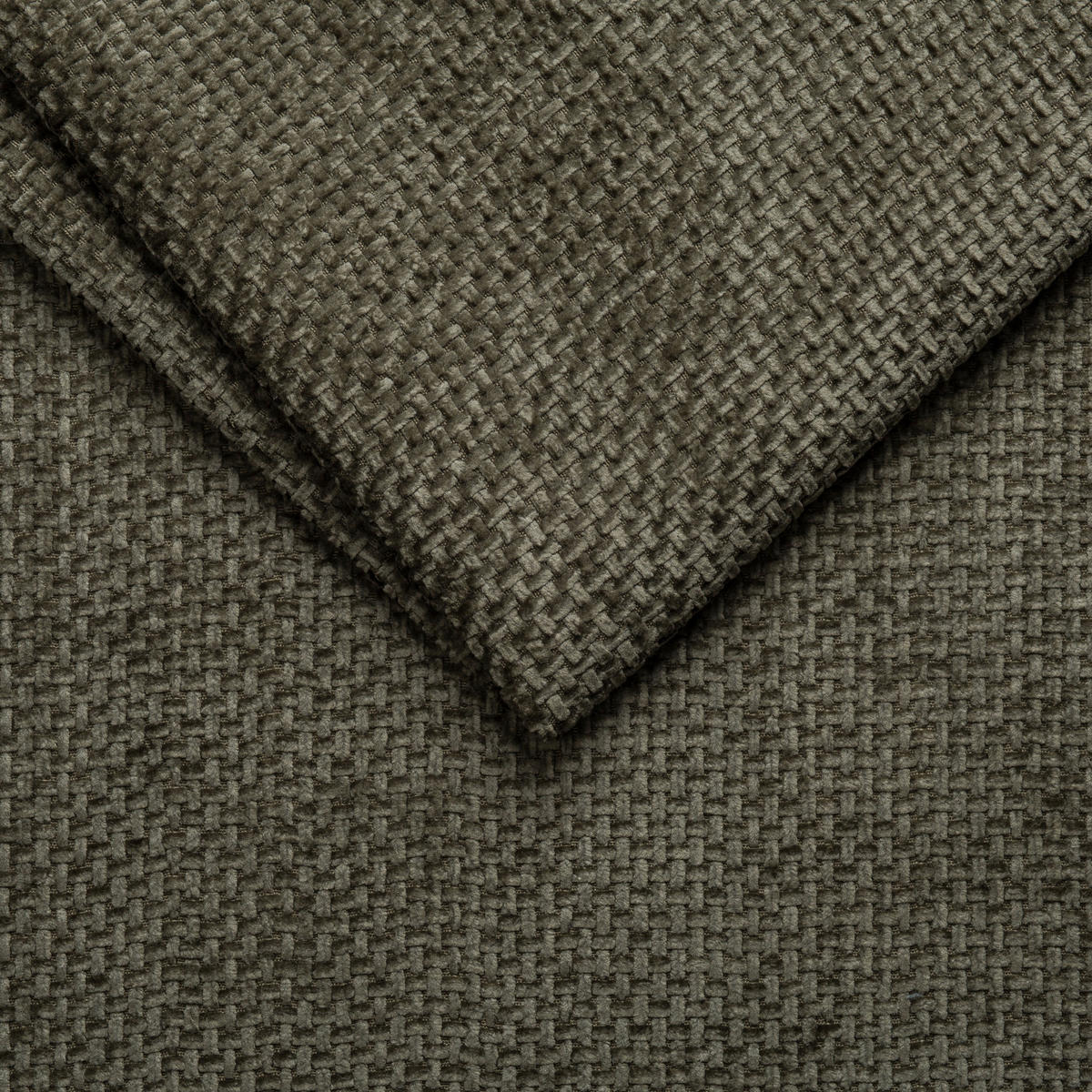 POLSTERBETT 140/200 cm,  in Olivgrün,  - Schwarz/Olivgrün, Design, Kunststoff/Textil (140/200cm) - Esposa