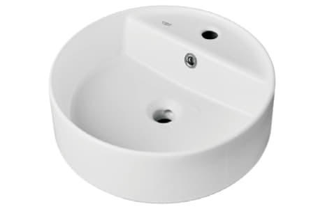 WASCHBECKEN 45/15/45 cm  - Weiß, Basics, Keramik (45/15/45cm) - Celina Home