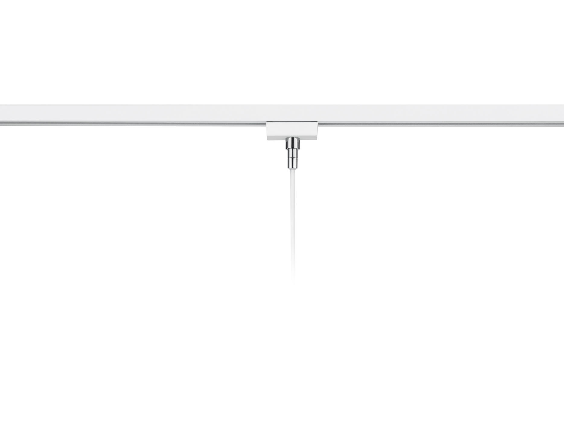 SCHIENENSYSTEM-HÄNGELEUCHTE DUOLINE TRACK-SYSTEM 6/177,5 cm   - Weiß, Basics, Metall (6/177,5cm) - Trio Leuchten