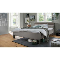 FUTONSKA POSTELJA 160 cm   x 200 cm  , leseni material siva  - siva/temno rjava, Design, leseni material (160/200cm) - Dieter Knoll