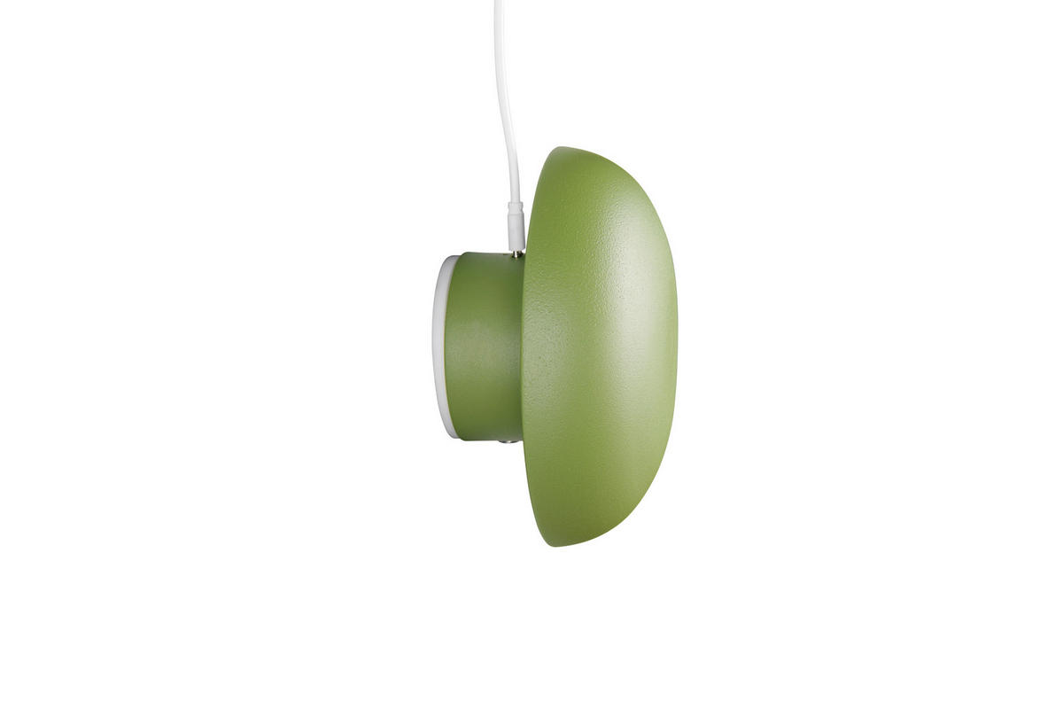 LED-WANDLEUCHTE - Grün, Design, Metall (15,5/8,4cm)