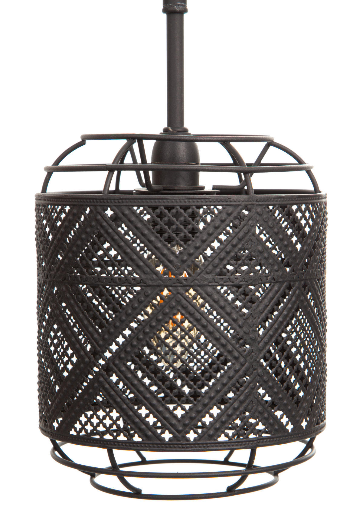 HÄNGELEUCHTE 74/15/150 cm  - Schwarz, Design, Metall (74/15/150cm) - Globo