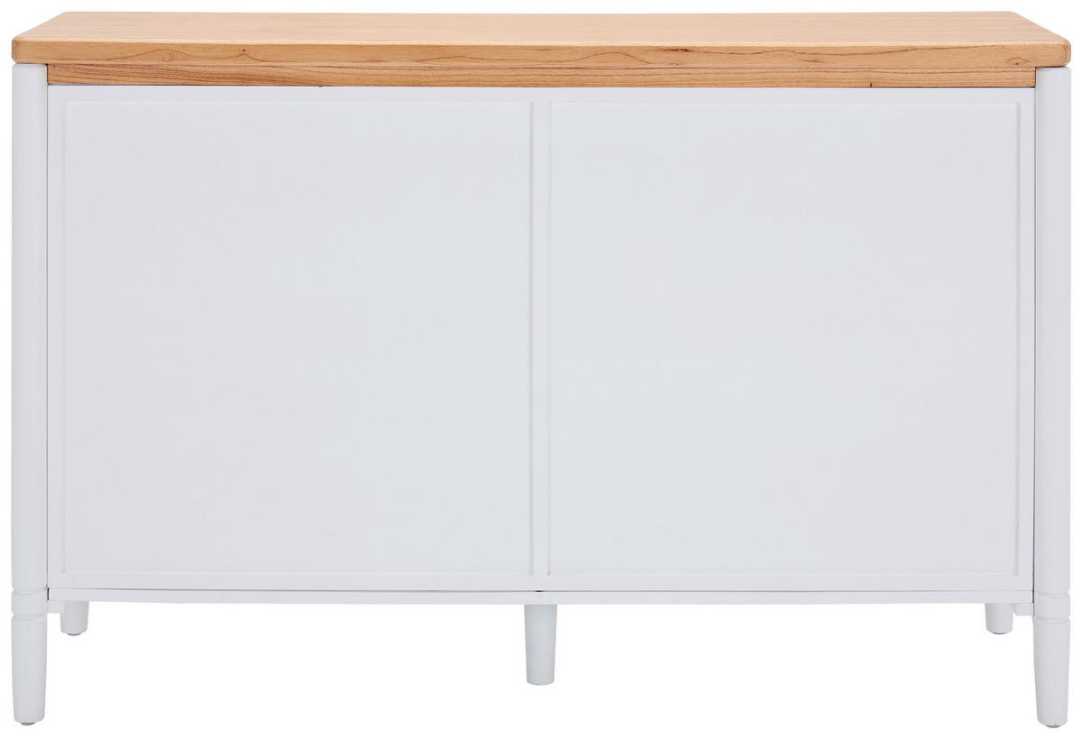 SIDEBOARD  in 150/45/97 cm  - Weiß/Naturfarben, ROMANTIK / LANDHAUS, Holz/Holzwerkstoff (150/45/97cm) - MID.YOU