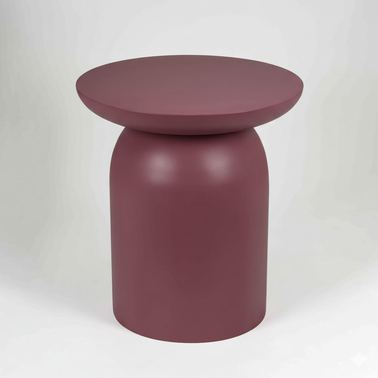 BEISTELLTISCH 50/50/55 cm Mangoholz Hartholz Braun rund  - Braun, Basics, Holz (50/50/55cm) - MID.YOU