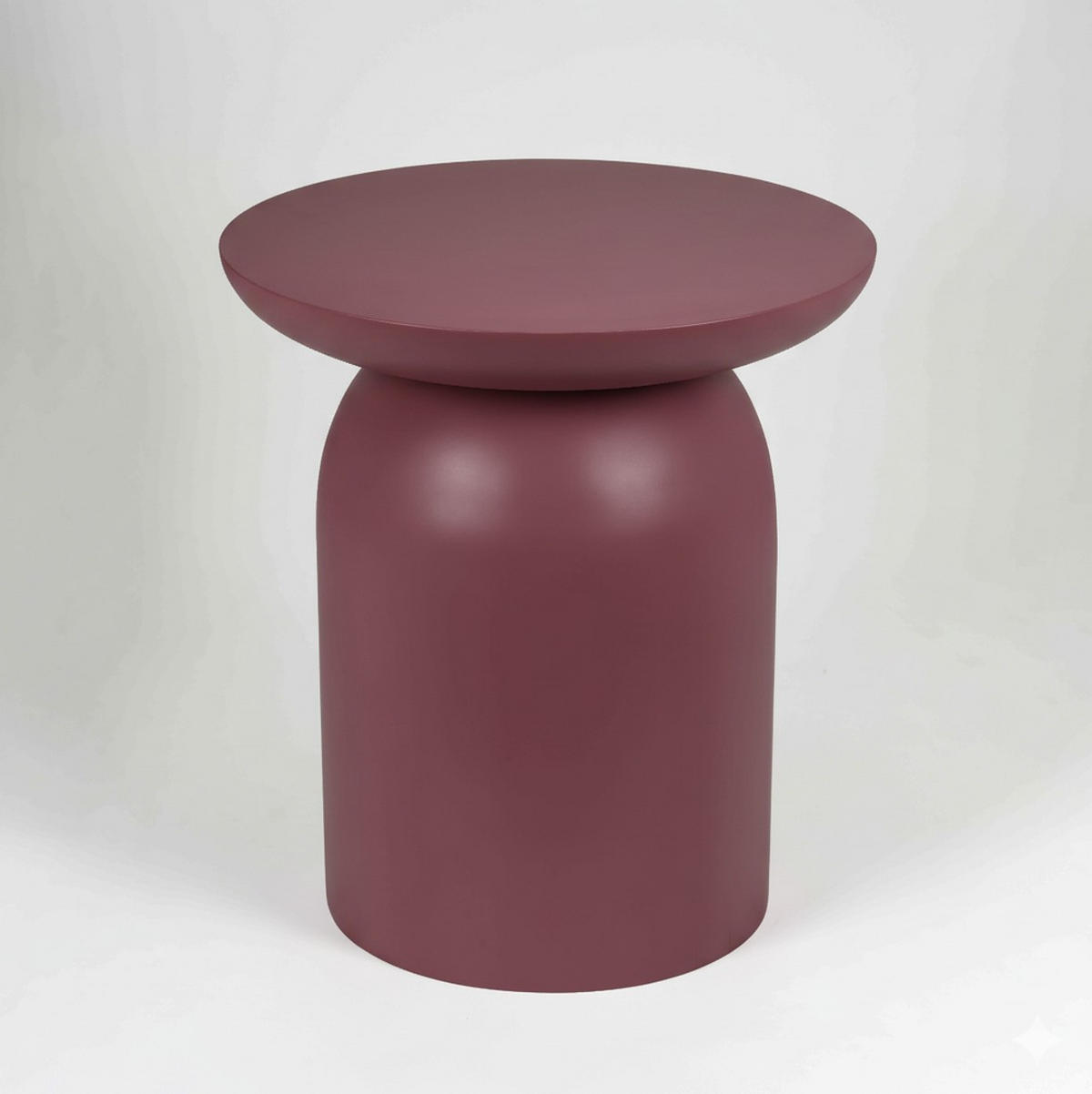 BEISTELLTISCH 50/50/55 cm Mangoholz Hartholz Braun rund  - Braun, Basics, Holz (50/50/55cm) - MID.YOU