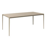GARTENTISCH 220/100/73 cm Metall, Stein rechteckig  - Beige, Design, Stein/Metall (220/100/73cm) - Dieter Knoll