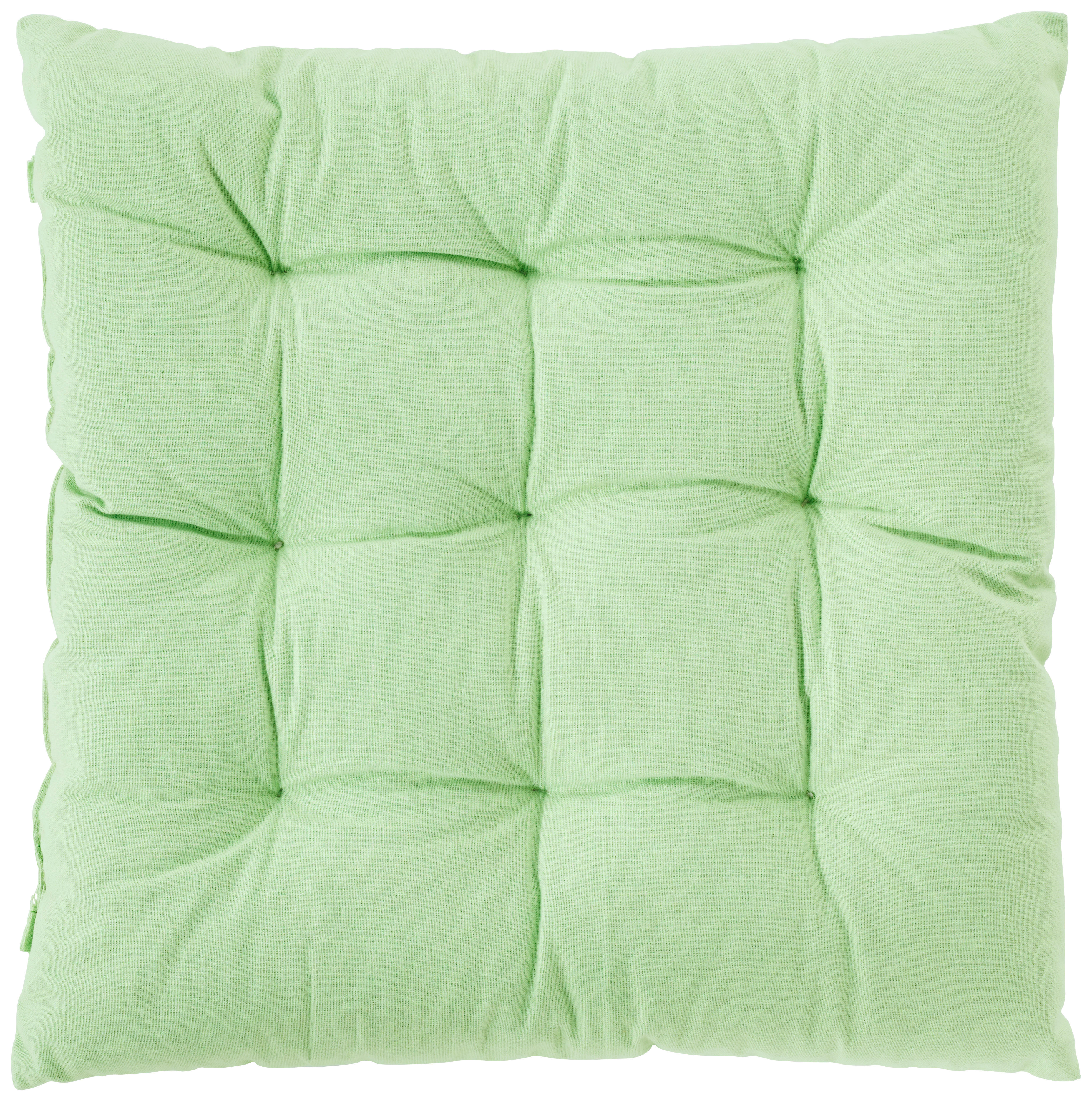 SITTDYNA  40/40 cm   - grön, Basics, textil (40/40cm) - Boxxx