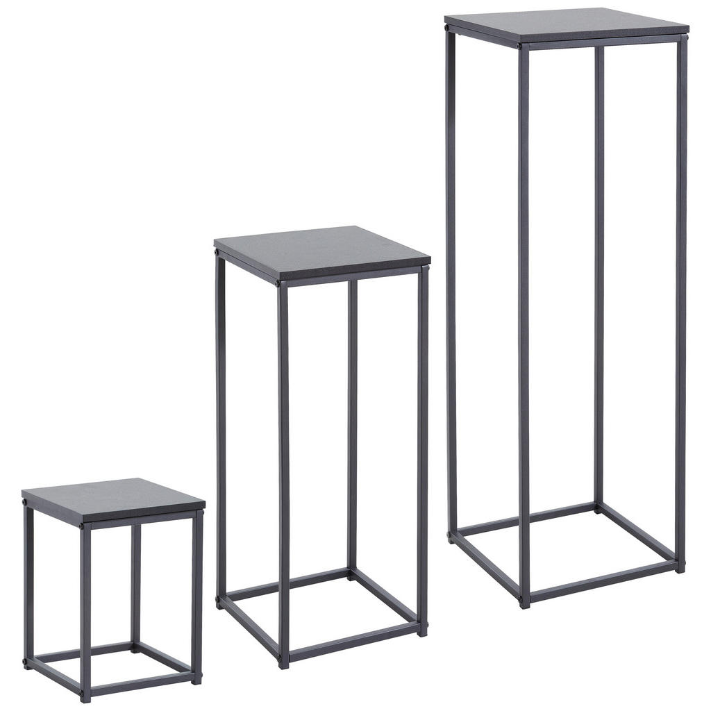 SET DE MESE AUXILIARE in metal, material pe bază de lemn