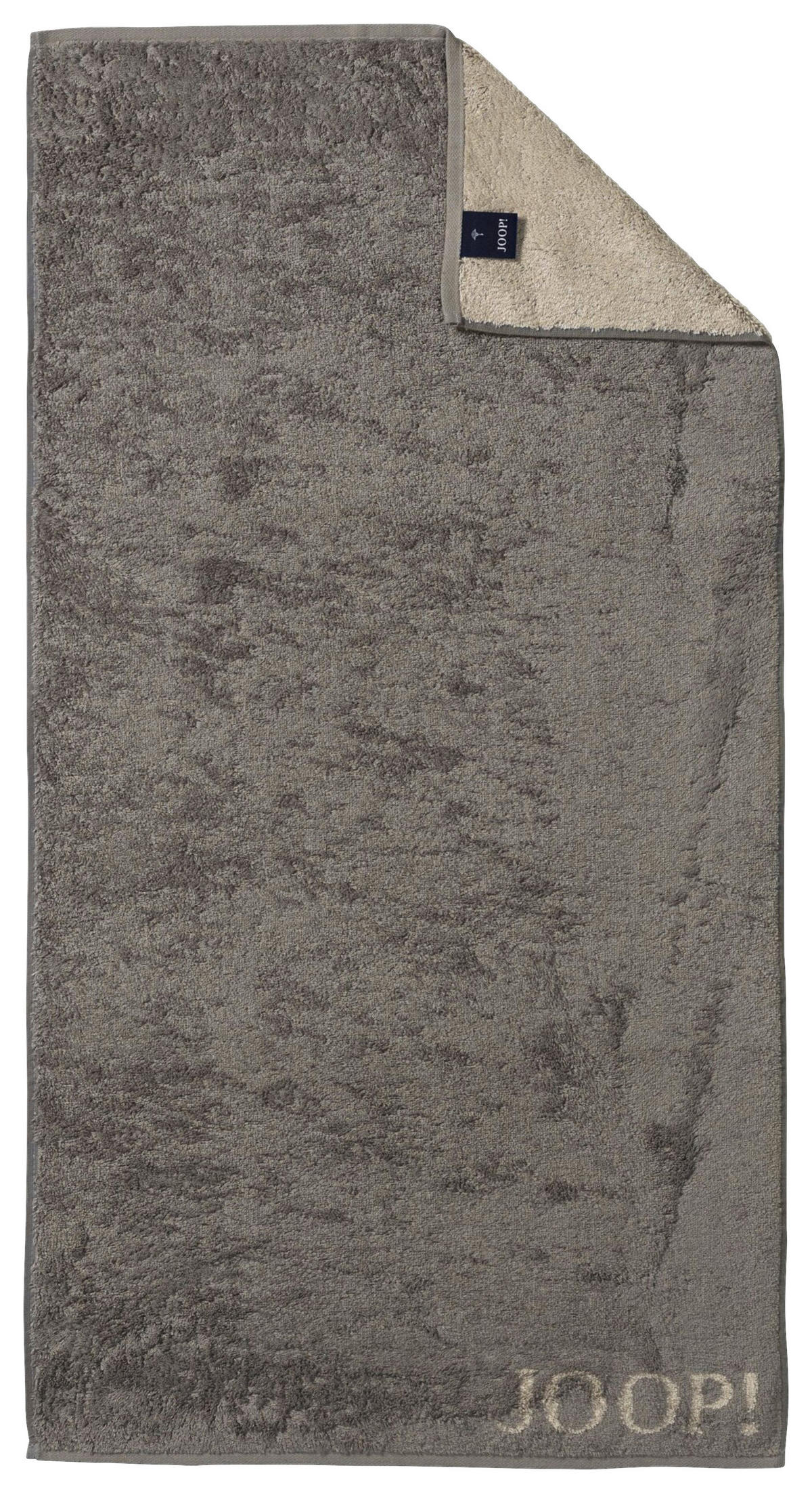 DUSCHTUCH Classic Doubleface 80/150 cm  - Graphitfarben, Basics, Textil (80/150cm) - Joop!