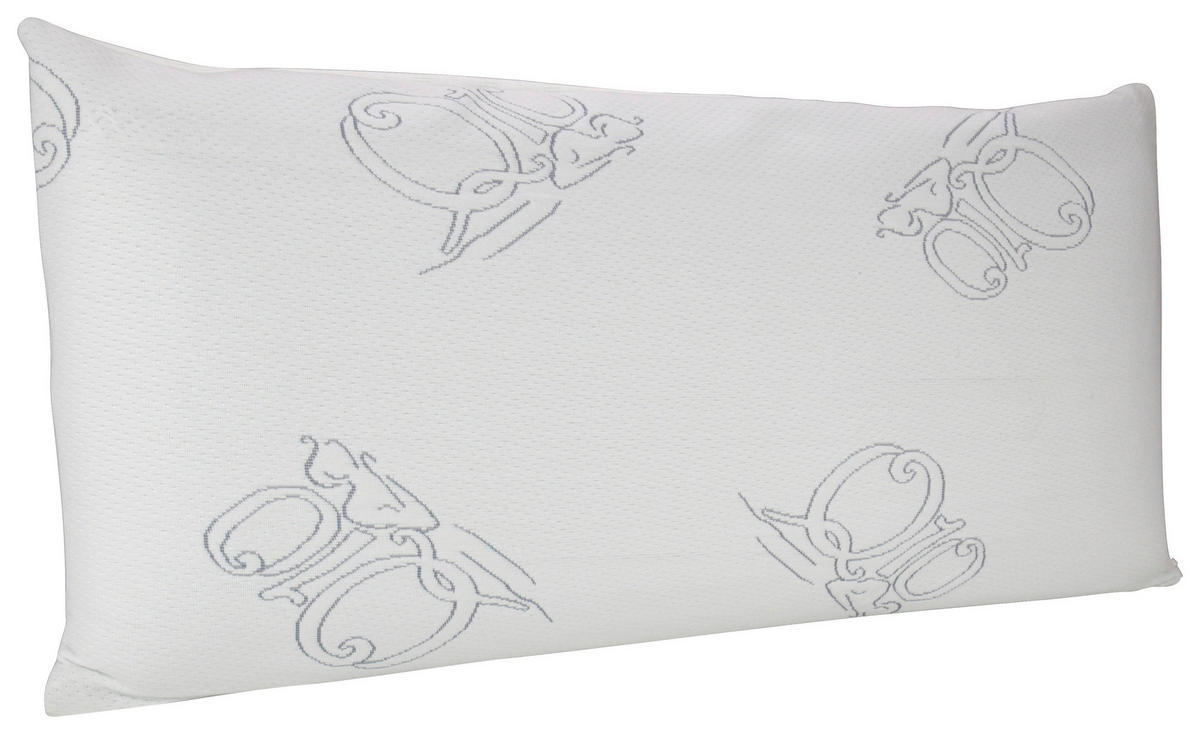 NACKENSTÜTZKISSEN 35/75 cm  - Weiß, Basics, Textil (35/75cm) - MID.YOU