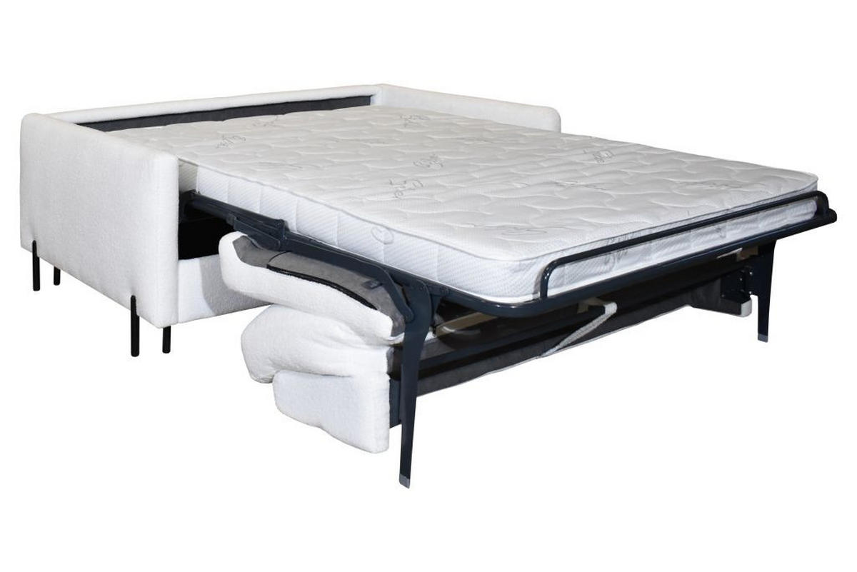 TROSJED drvo, metal, plastika, tekstil, drvni materijal  bijela    - bijela/crna, Moderno, drvni materijal/drvo (176/85/100cm)