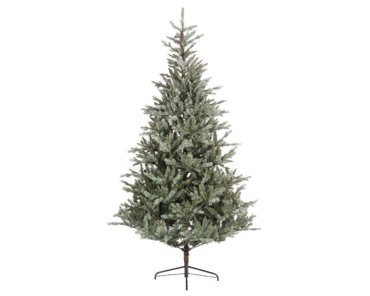 BOŽIČNA JELKA 210 cm  - zelena, Basics, kovina/umetna masa (210cm) - X-Mas