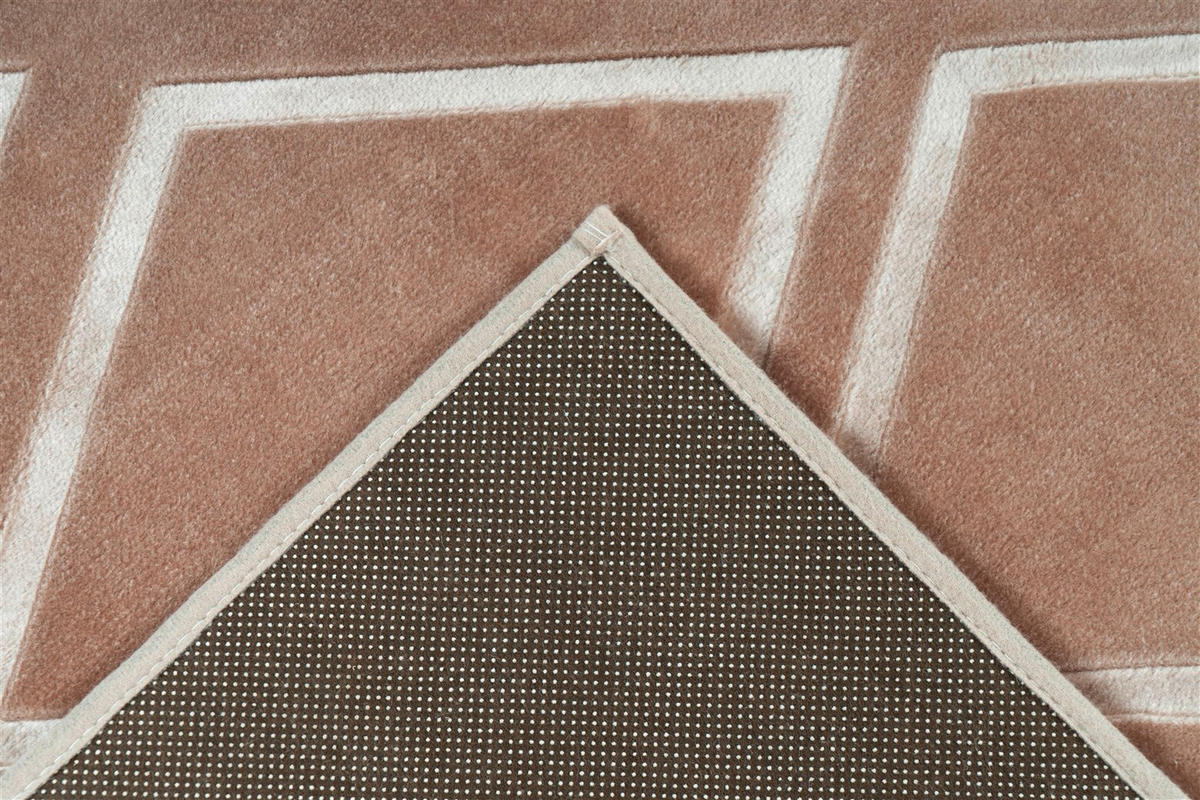 LÄUFER 80/150 cm Monroe 300 Taupe Taupe  - Taupe, KONVENTIONELL, Kunststoff/Textil (80/150cm)