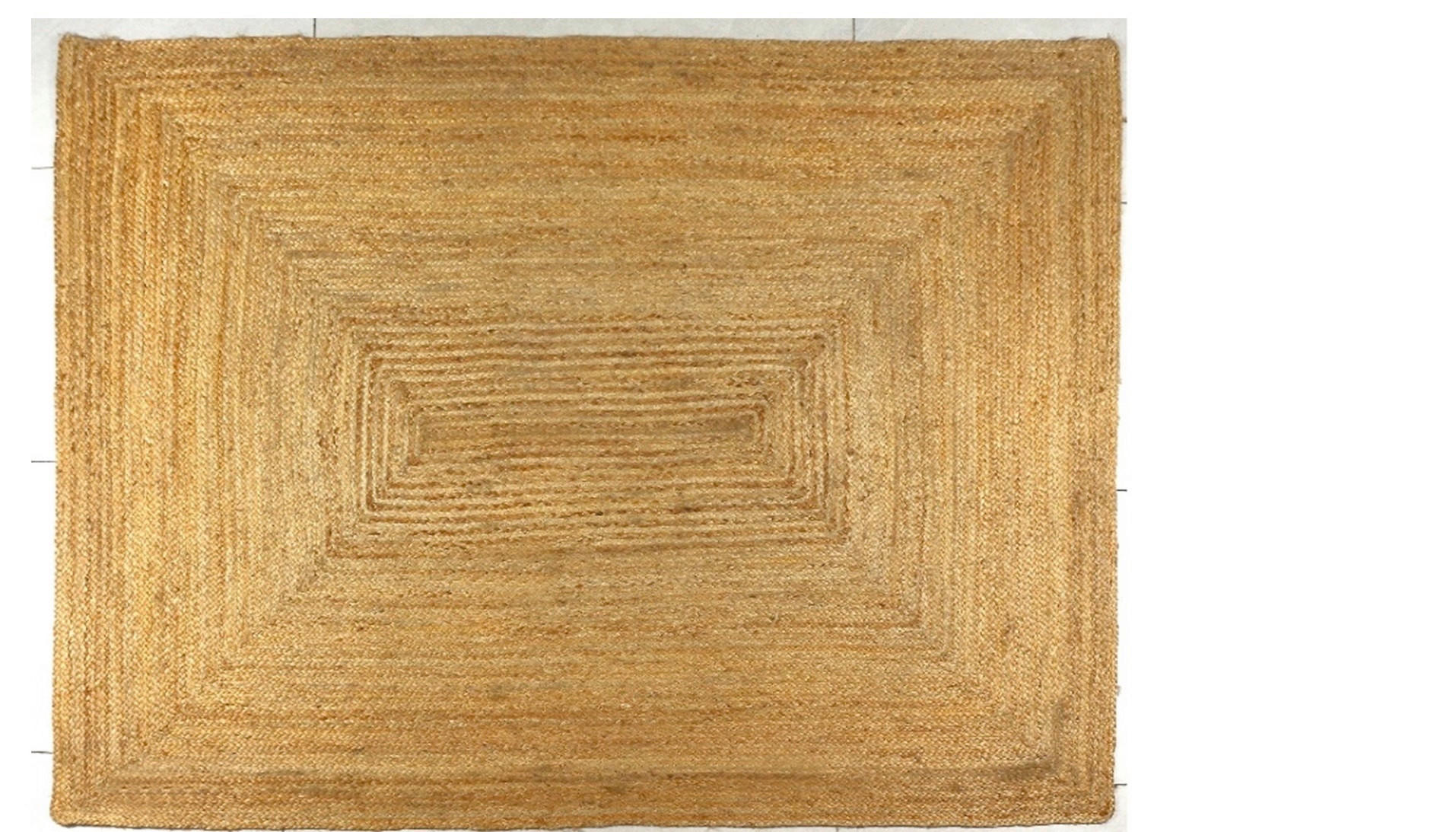RAVNO TKANA PREPROGA      130/190 cm    spleteno  naravne barve  - naravne barve, Natur, naravni materiali (130/190cm) - Linea Natura