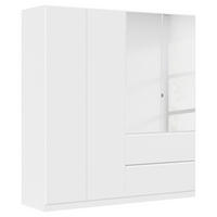 DREHTÜRENSCHRANK in Weiss  - Weiss, Modern, Holzwerkstoff (181/197/54cm) - Rauch Möbel