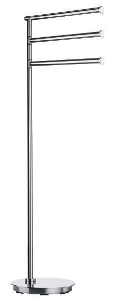 HANDTUCHSTÄNDER 17,5/78/32 cm  - Edelstahlfarben, Basics, Metall (17,5/78/32cm) - Smedbo