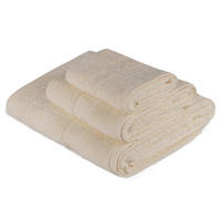 FROTTIERSET Creme 3-teilig  - Creme, Basics, Textil (30/50cm)