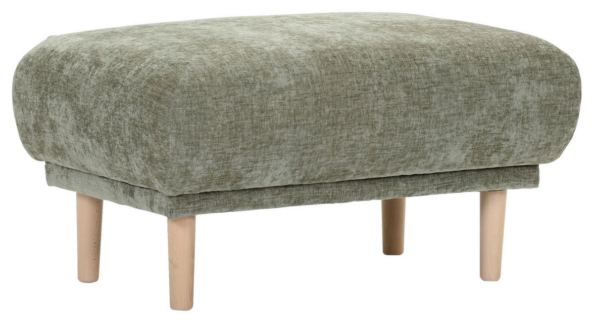 PALL i textil olivgrön  - olivgrön, Klassisk, trä/textil (88/49/62cm) - Livetastic