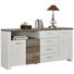 SIDEBOARD 179/87/45 cm - Chromfarben/Weiß, Trend, Holzwerkstoff/Kunststoff (179/87/45cm) - Carryhome SIDEBOARD 179/87/45 cm - Chromfarben/Weiß, Trend, Holzwerkstoff/Kunststoff (179/87/45cm) - Carryhome